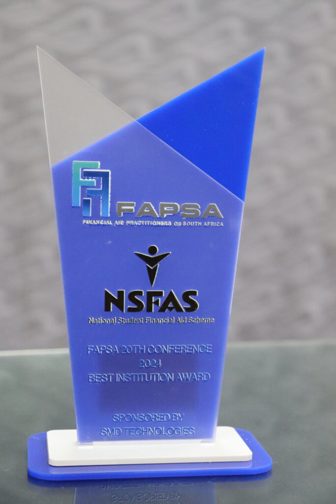 BOLAND COLLEGE RECOGNIZED WITH FAPSA AWARD FOR BEST ADMINISTRATIVE INSTITUTION