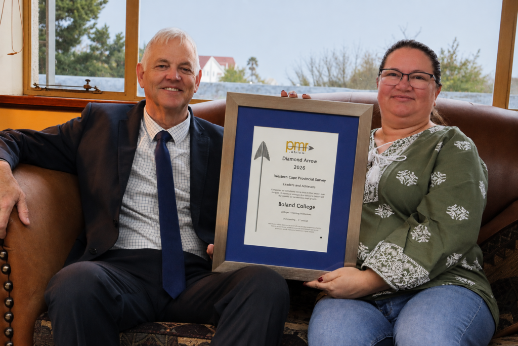 Excellence recognised: Boland College receives PMR.africa Diamond Arrow Award